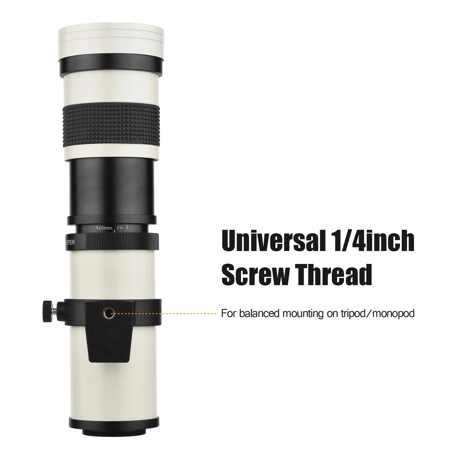 VARI Canon EF-Mマウント用420-800mm超望遠レンズ新品z3 VARI Canon EF-Mマウント用420-800mm超望遠レンズ新品z3 Mf