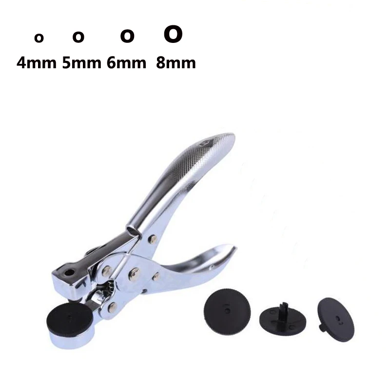 Alicate Perforador Para Cuero Y Plástico - ¡Herramienta De 10 Mm Precisión!
