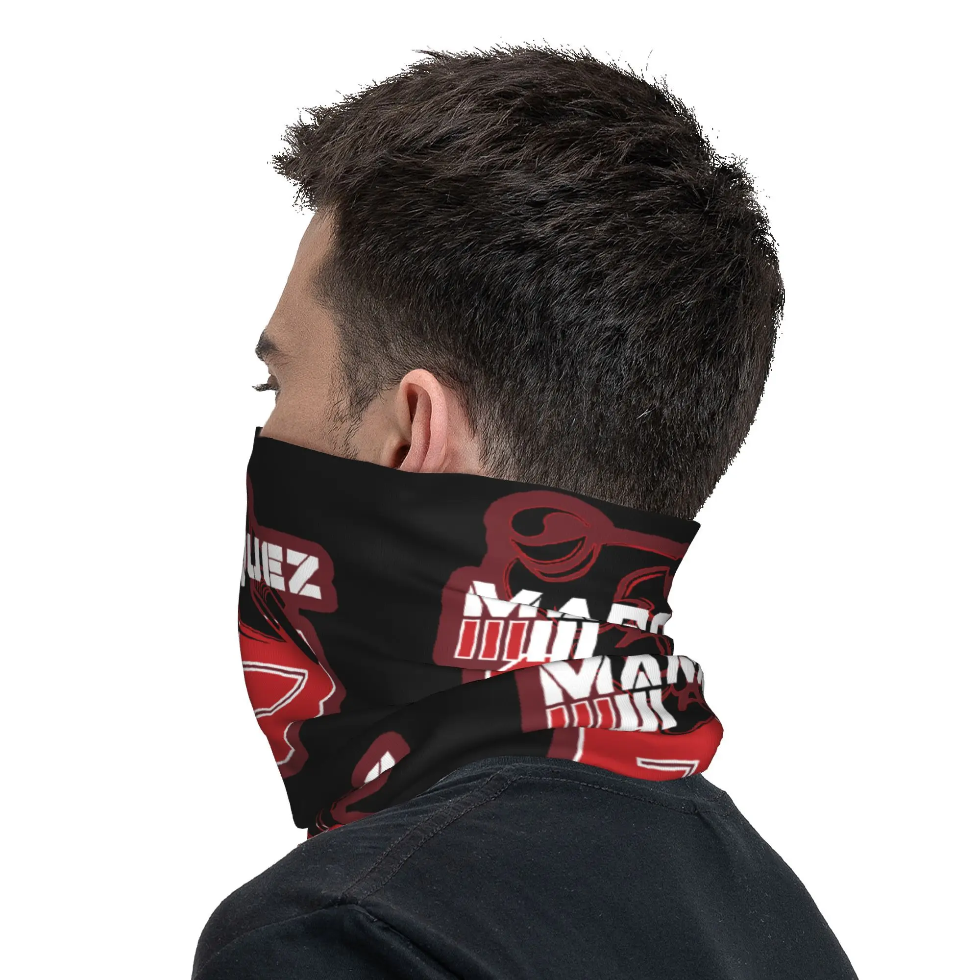 Motor-Marquezs Marxs 93 Bandana Neck Gaiter for Ski Running Men Women Wrap Scarf Headband Warmer