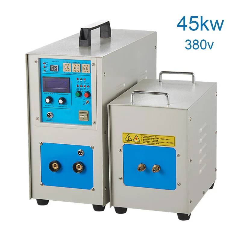 45kwHighfrequencyInductionHeatingMachineZVSInductionHeater
