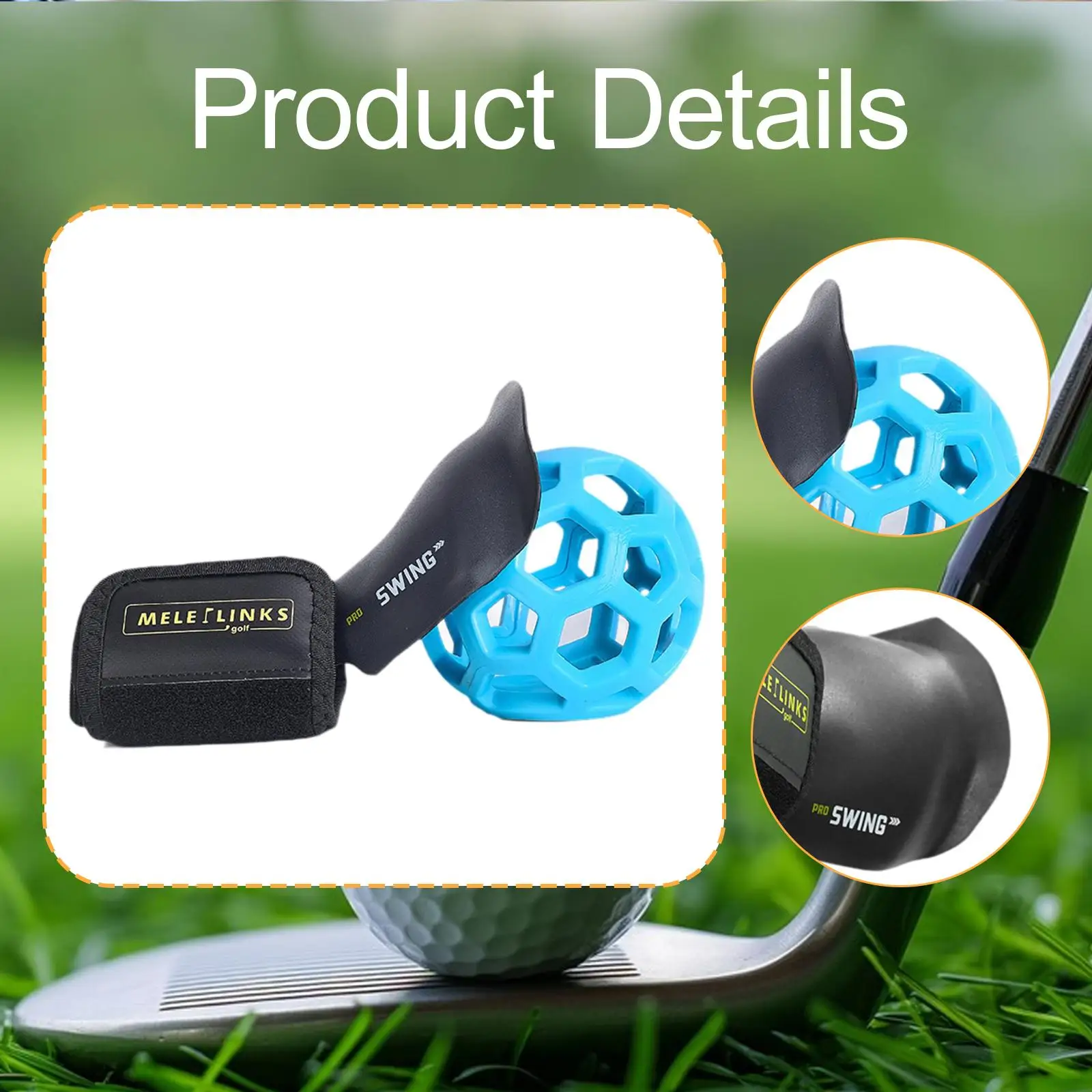 Golf Trainer Ball Kit , Golf Swing Training Aid Set, Golf Wrist Trainer for Outdoor