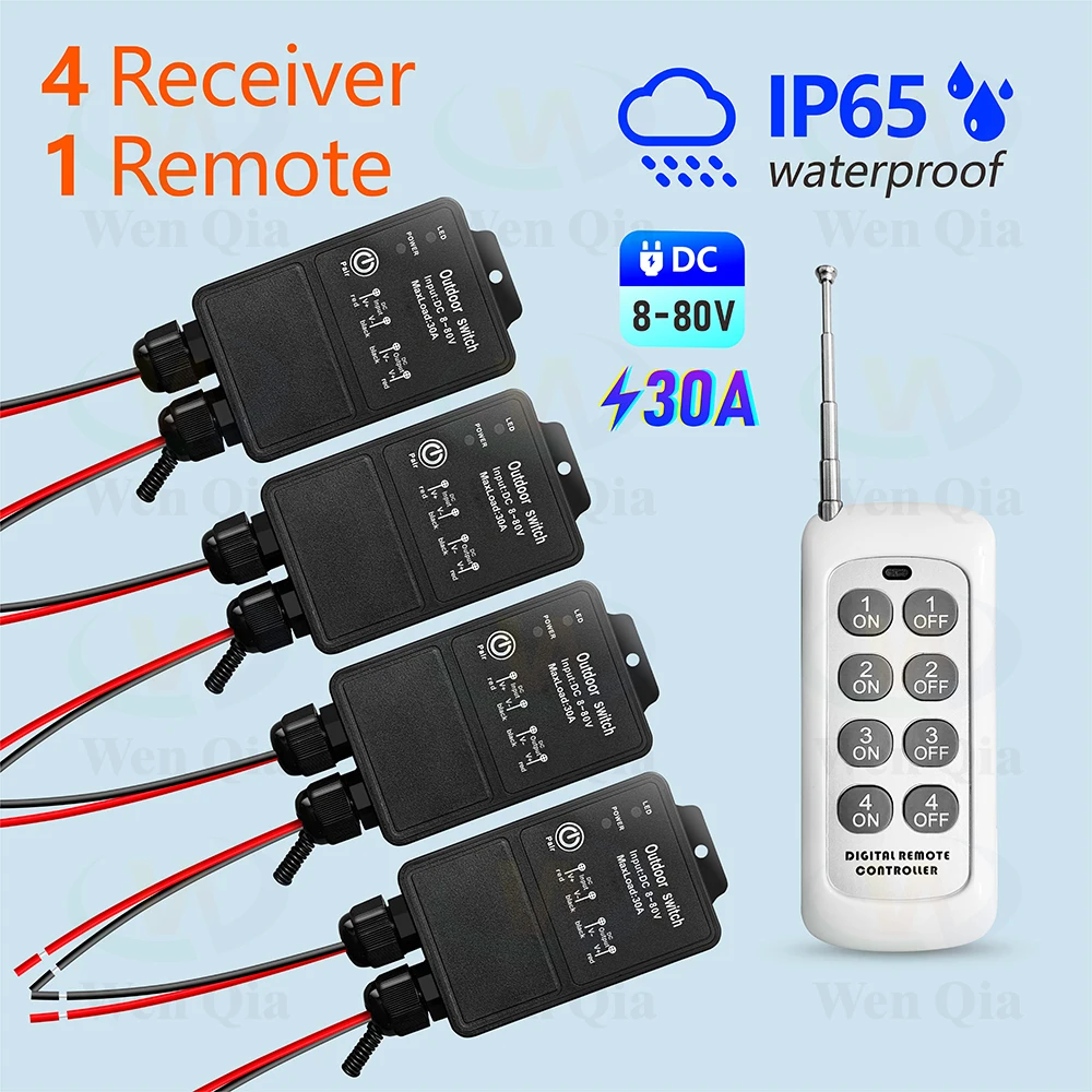 4 Receiver 1 Remote