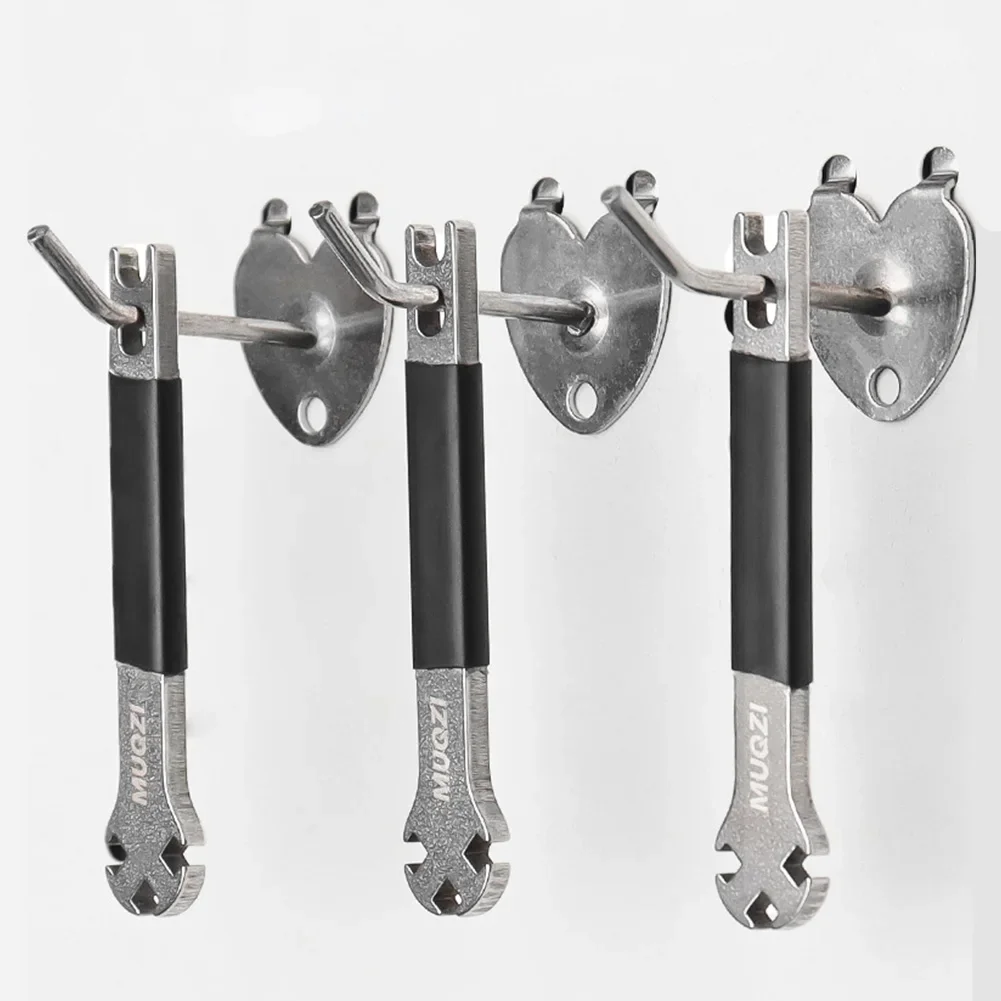 1Pc Spokes Wrench Stainless Steel Spokes Key Spoke Nipple Remover Bicycle Wheel Tension Adjust Repair Tools Bike Accessories