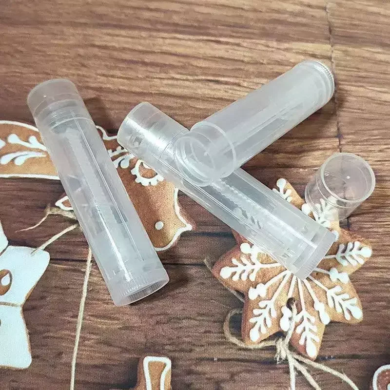5g Empty Lip Gloss Tubes Lipstick Jars Balm Tube Cap Container Travel Makeup Tool Lip Balm Cosmetic Containers 100Pcs cosmetic bottle makeup empty bottle