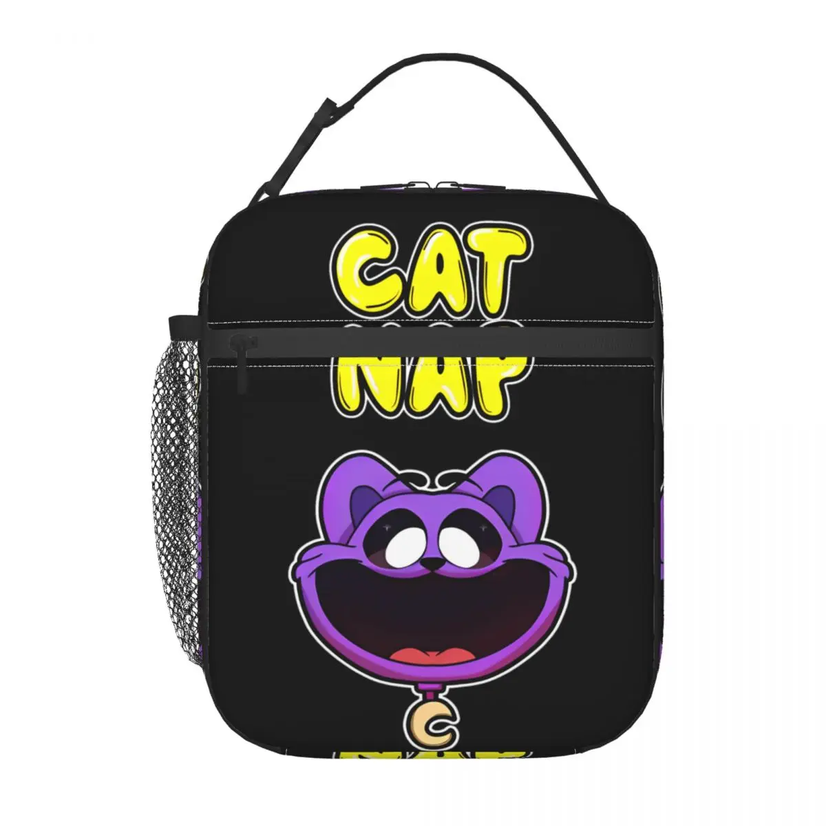 Insulated Lunch Bag Catnap Smiling Critters Face Merch Lunch Food Box Fashion Cooler Thermal Bento Box For School