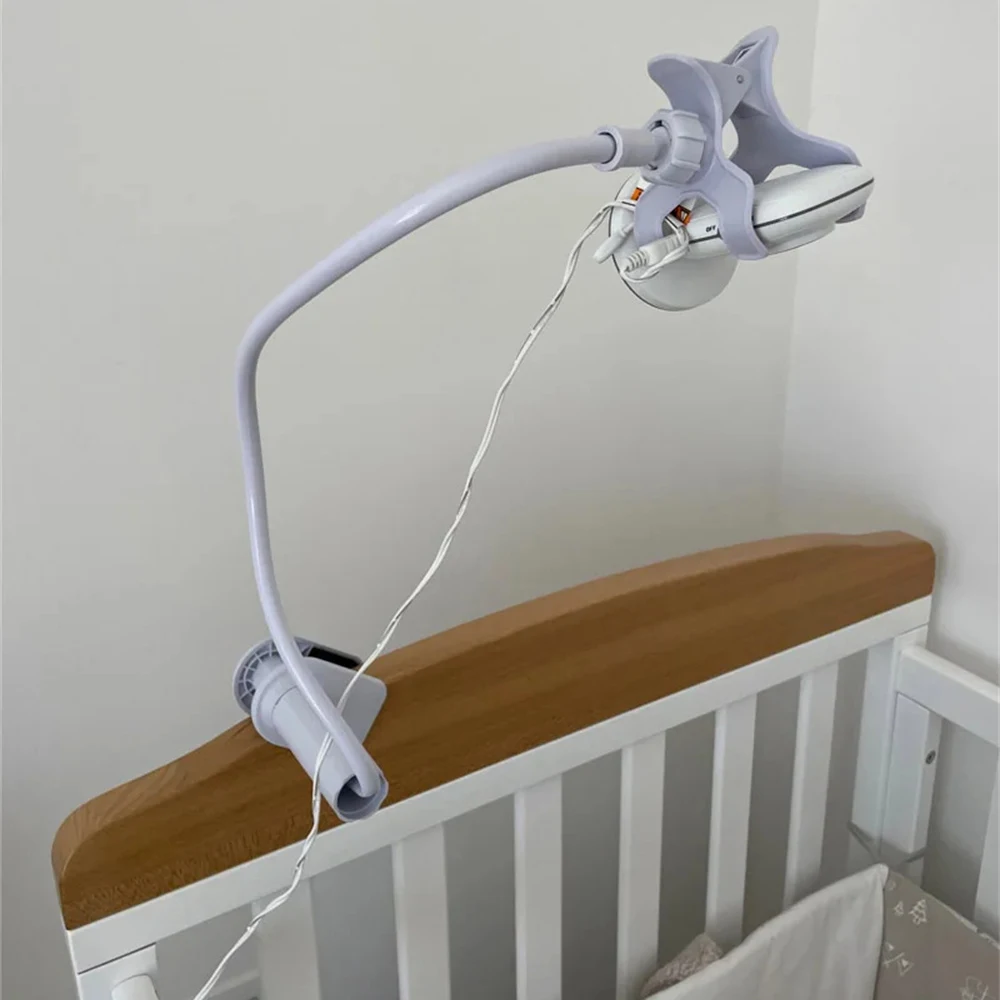 Baby Monitor Holder Camera Holder Stand Camera Holder Phone Holder Stand New Camera Stand for Mount on Bed Cradle Multi-function Universal Adjustable Long Arm Bracket