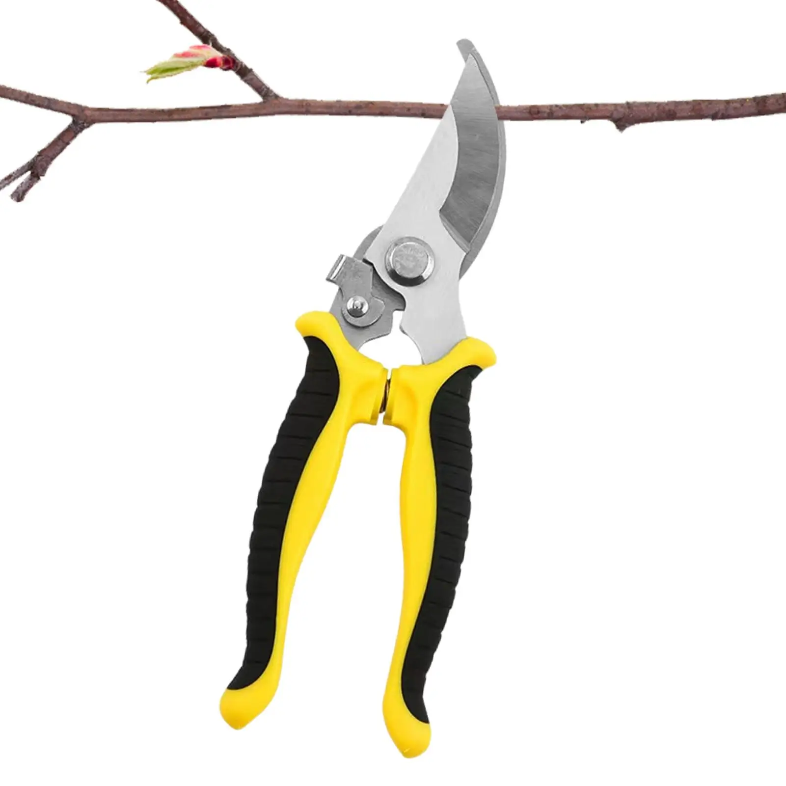 GardenClippersSteelGardenBranchScissorsNonslipScissorsHandheld