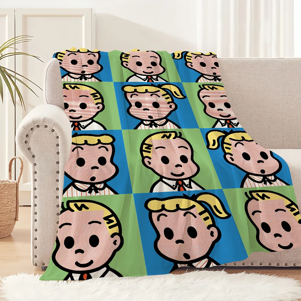 Art Cute Osamu Goods Blanket Plush Nap Sofa rug for Living Room Warm Office Bedroom Birthday Home Travel Kid Gifts 2