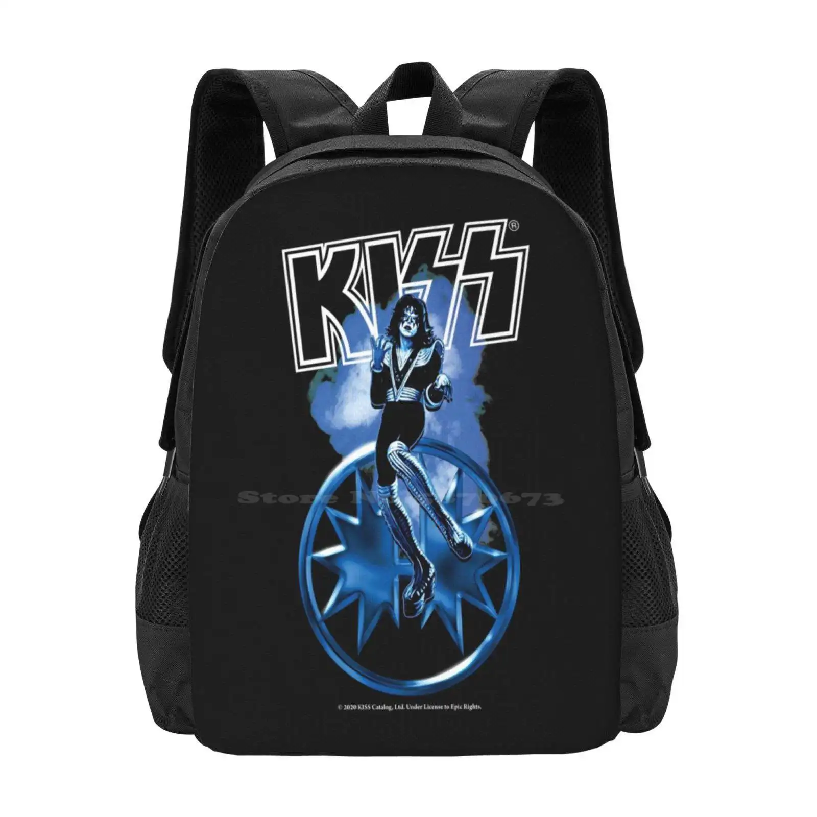 

Рюкзак Kiss Band-Spaceman для студентов, школьный рюкзак для ноутбука, дорожная сумка Kiss Fan Art Kiss Band Kiss Music Kiss The Band