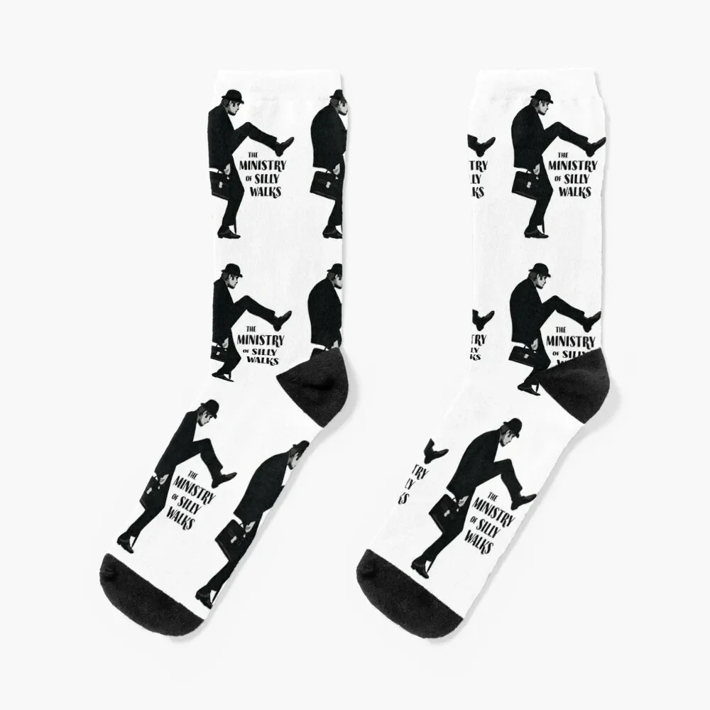 

The Ministry of Silly Walks Socks essential football Rugby hiphop Designer Man Socks Women's