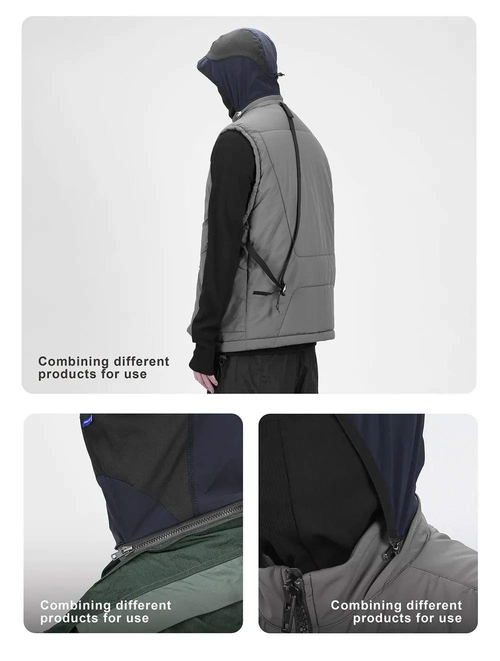 Reindee Lusion 23ss 212 3 in 1 outdoor quick drying hat-mask breathable uv protection dwr coating techwear gorpcore