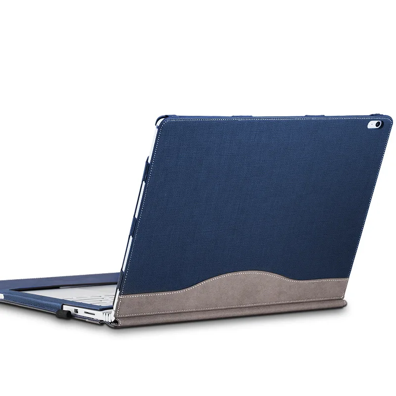 Capa de Couro do Plutônio para o Livro de Superfície de Microsoft 13.5 Polegadas Case Luva do Portátil para Surfacebook 15 Polegada Destacável Escudo Protetor - Imagem 3