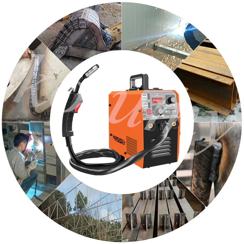 220V Non-gas Multifunction Welding Machine MIG Home Semi Automatic Welder Arc Repair Tools Welder Inverter 5