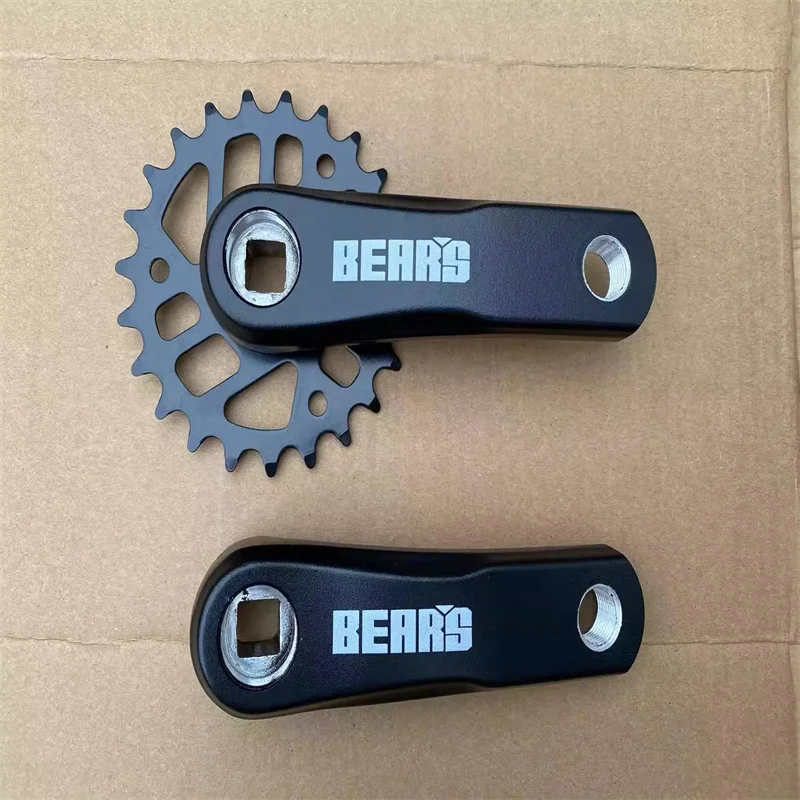 

Лоток для велосипедных колес из алюминиевого сплава для детей, совместимая цепь с регулируемой скоростью, Кривошип с 23 зубьями, 89 мм, 102 мм, 114 мм