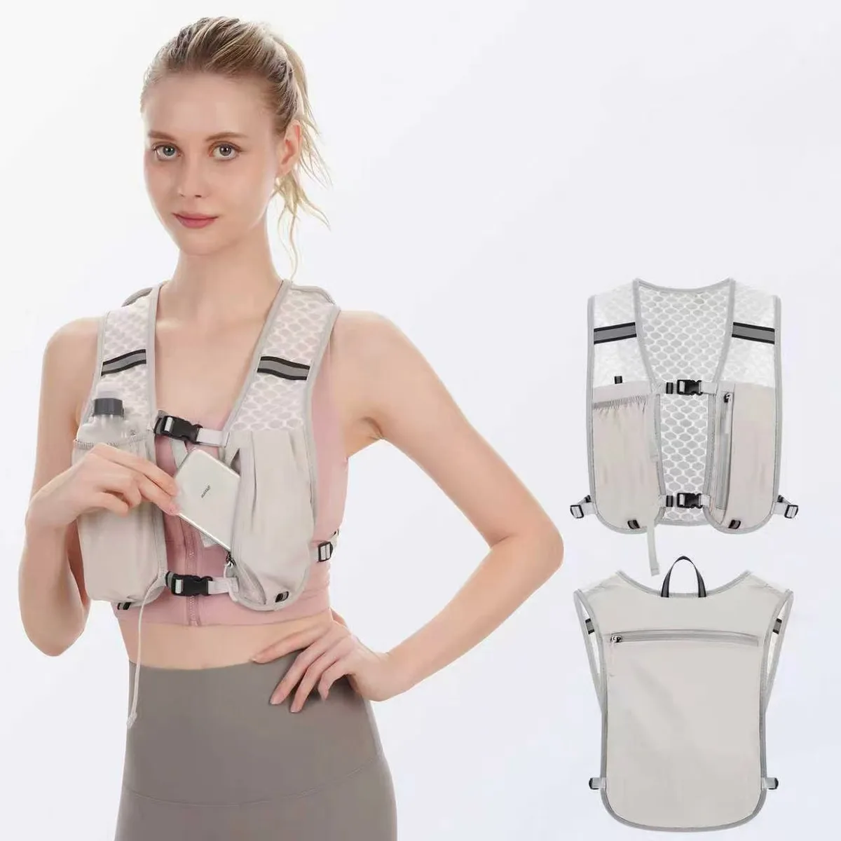 야외 스포츠용 경량 하이드레이션 백팩 - 러닝, 사이클링, 워킹, 카약용 인체공학적 물통
