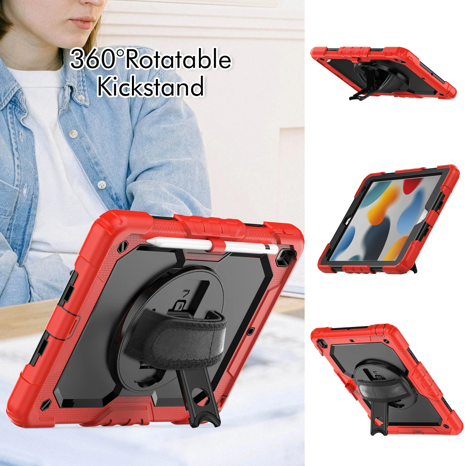 Capa, PET Screen Protector, Alça de Ombro,