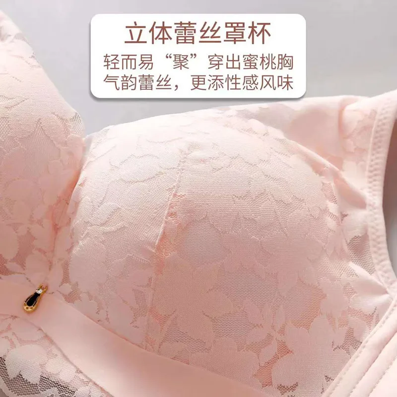 Size from 34B to 40B Push Up Deep V Sexy Underwear Women Bra