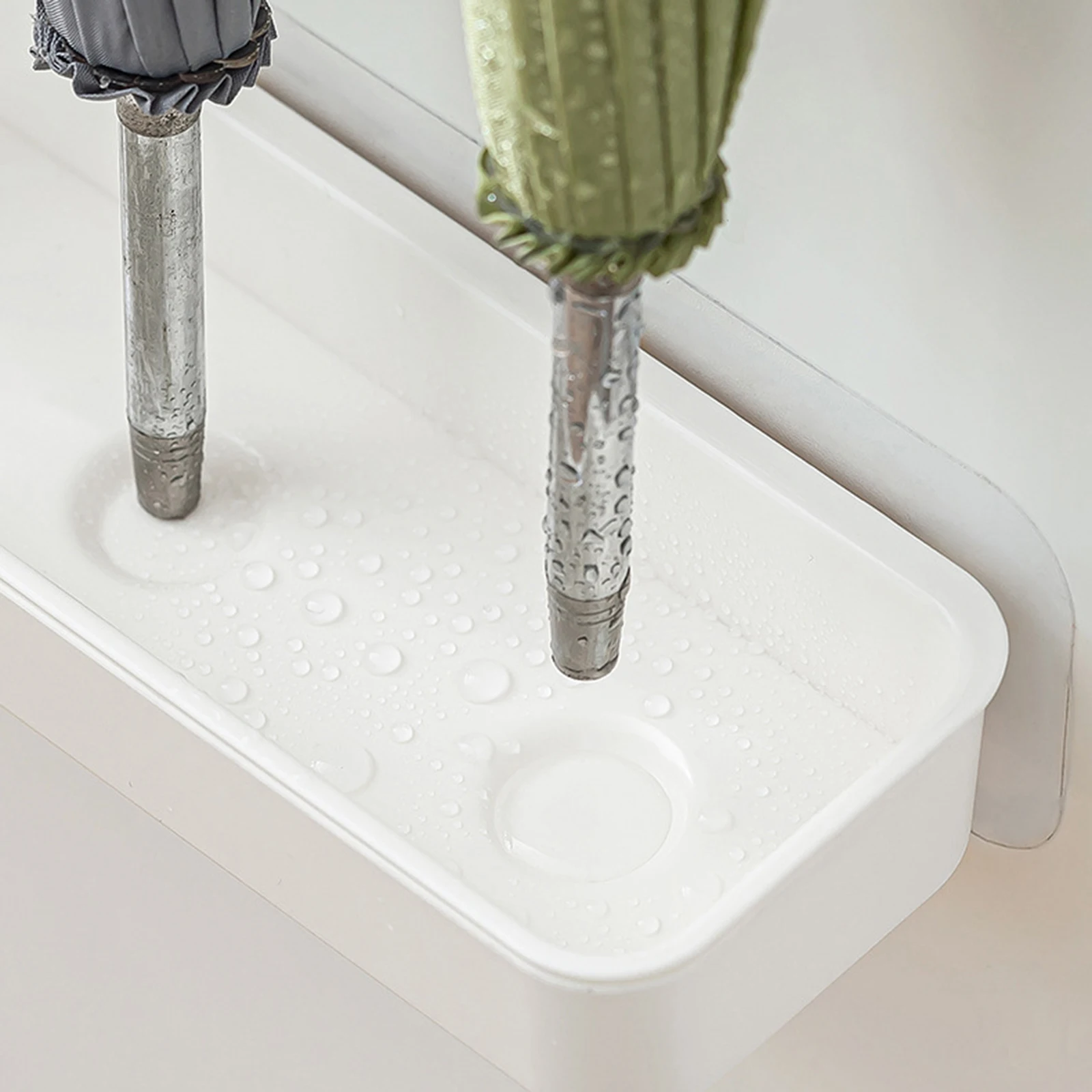 Wall-Mounted Drain Umbrella Rack Storage Rack Household Storage Umbrella Bucket Door Entry Home Artifact Hanging