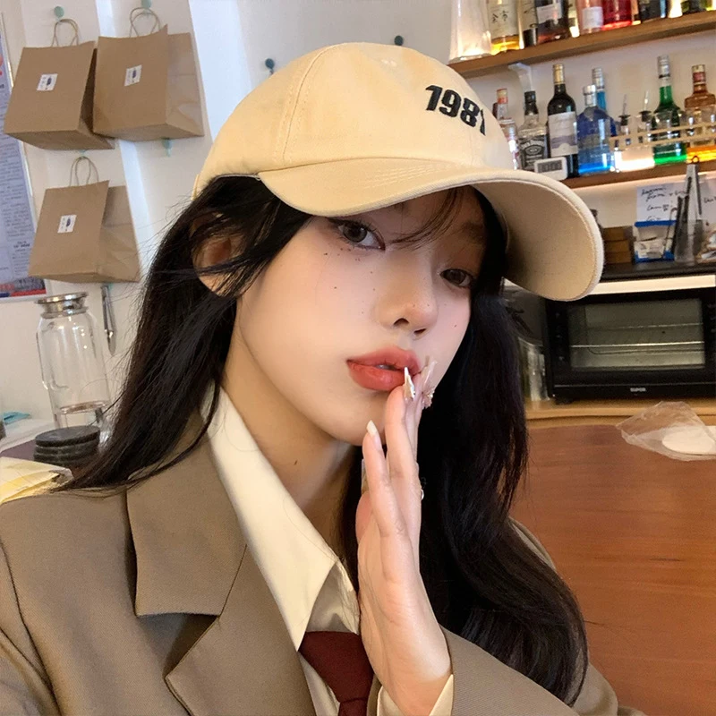 남녀공용 숫자 자수 야구 모자, 부드러운 코튼 스냅백 캡, 야외 스포츠 아빠 트럭 운전사 모자, 신제품