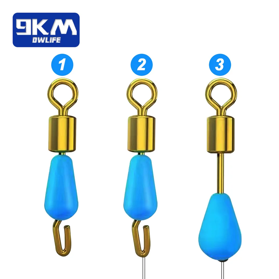 AMZfishing® 20x Quick-Change Snap Snap | Snap Vissen | Quick