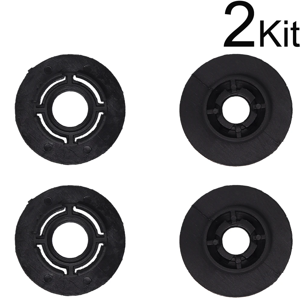 2Kit Per SEAT Leon 1P 5F 2005 2006 - 2018 Ibiza 6J Altea Ateca KH7 Alhambra Mii Tappetino Pinze Supporto per tappeti Fissaggio Rivetto Ganci - immagine 2