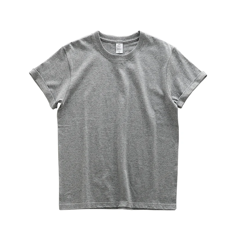 Camiseta gruesa de gran tamaño Dukeen de 280 g/m² para hombre, camiseta de manga corta de verano de algodón de color sólido, camisetas casuales de una pieza