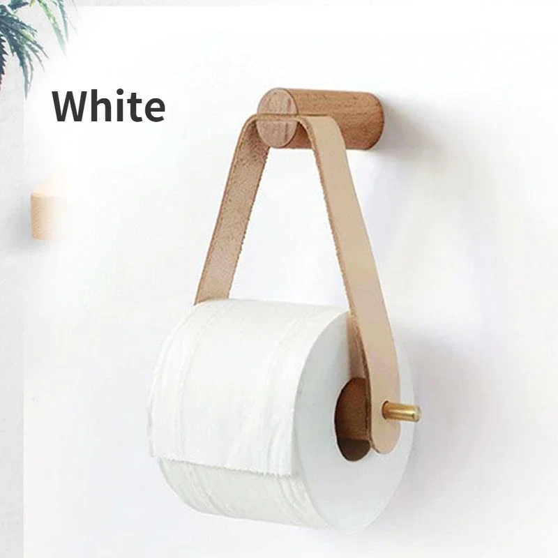 Kitchen Vertical Paper Towel Holder Bathroom Toilet Wooden Pure Copper Wall Paper Roll Holder Nordic Perforated Napkin paper towel holder,toilet paper holder,toilet paper rack,toilet roll holder,paper towel rack