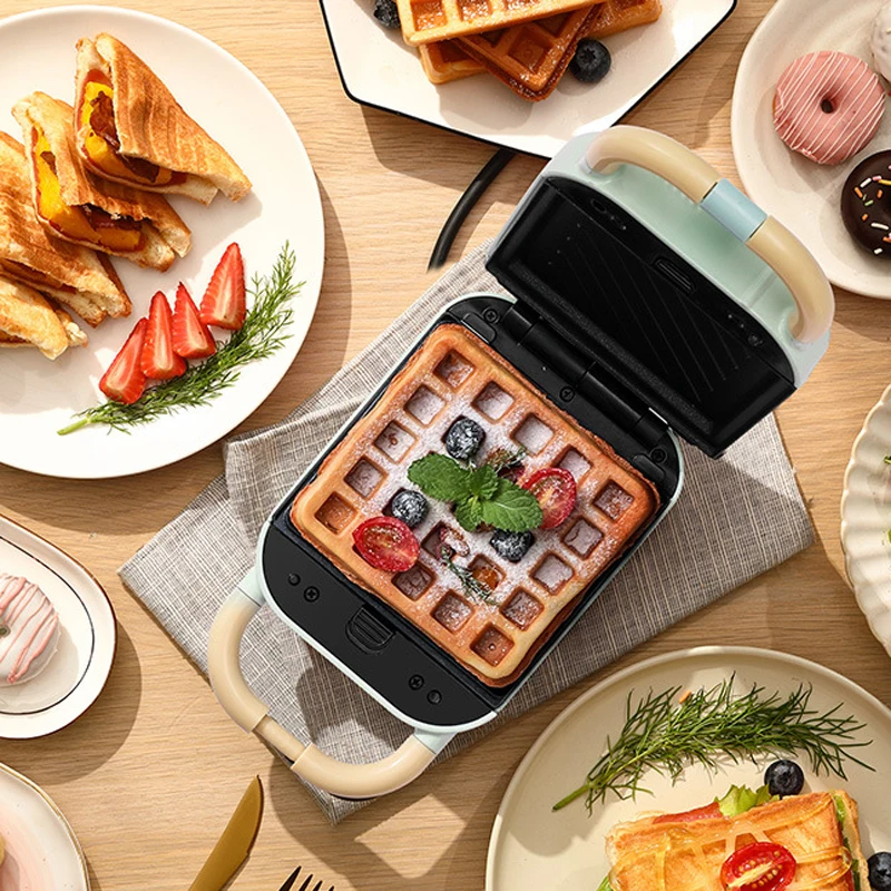 YD-518S Sandwich Machine Breakfast Machine 650W Waffle machine Household Small multi-purpose Press Toast Toast machine