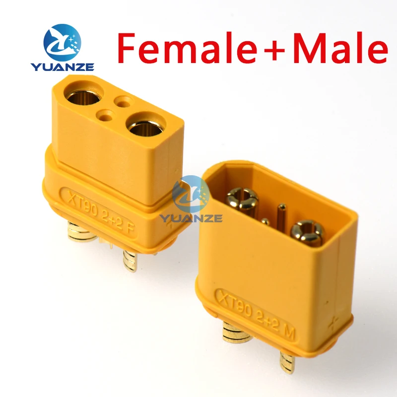 Original XT90I male and female plug t plug interface connector XT90 with signal pin xt90 plug connector