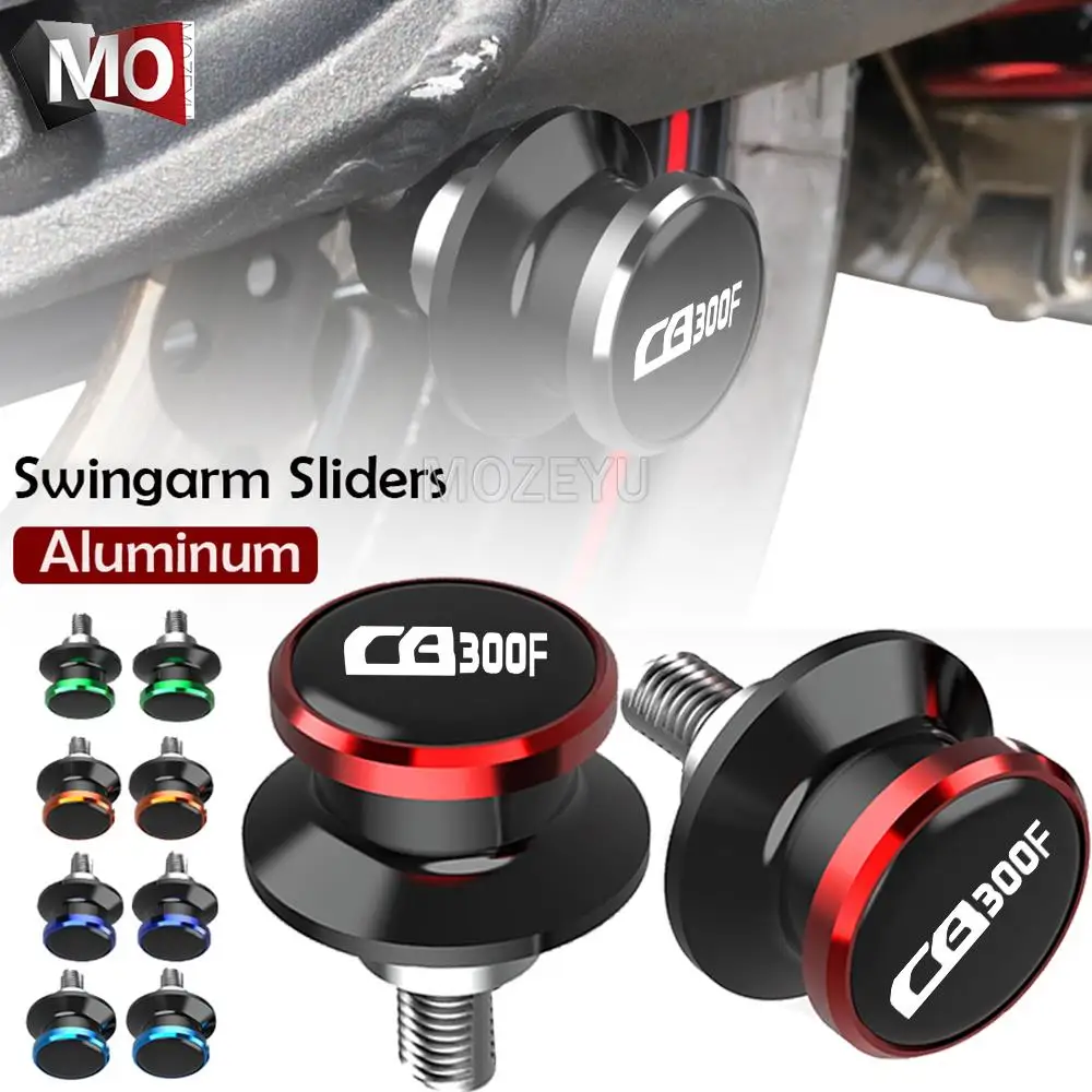 

8MM Motorcycle Swingarm Spools Rear Stand Screws Sliders For Honda CB 300F CB300F CB 300 F 2014- 2022 2023 2024 2016 2017 2018