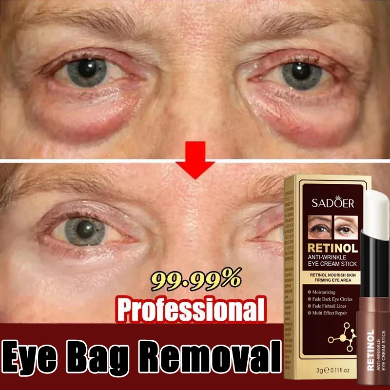 Anti Wrinkle Eye Cream Remove Eye Bags Puffiness Lifting Firming Smooth Serum Reduce Fine Lines Moisturize Tighten Eye Skin Care