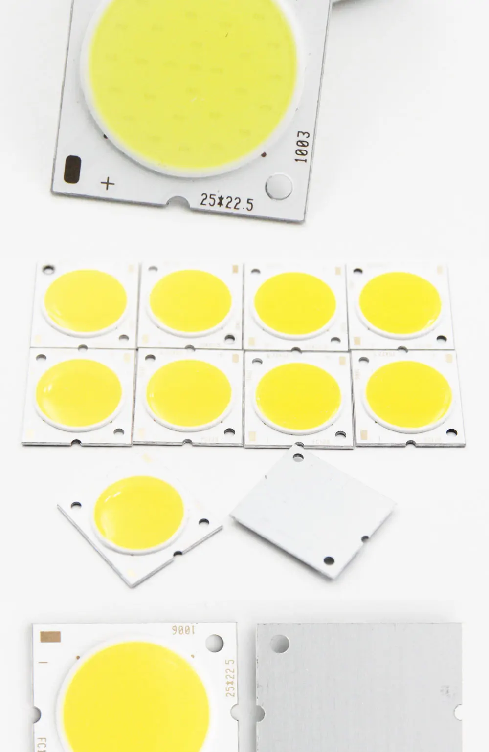 Description Picture 3 of itemFTZOTOF LED COB Light Source 30W 25x23mm Emitting Diameter 20mm Cold Warm Nature White for Down Track Lamp Diode Chip DC 30-33CV