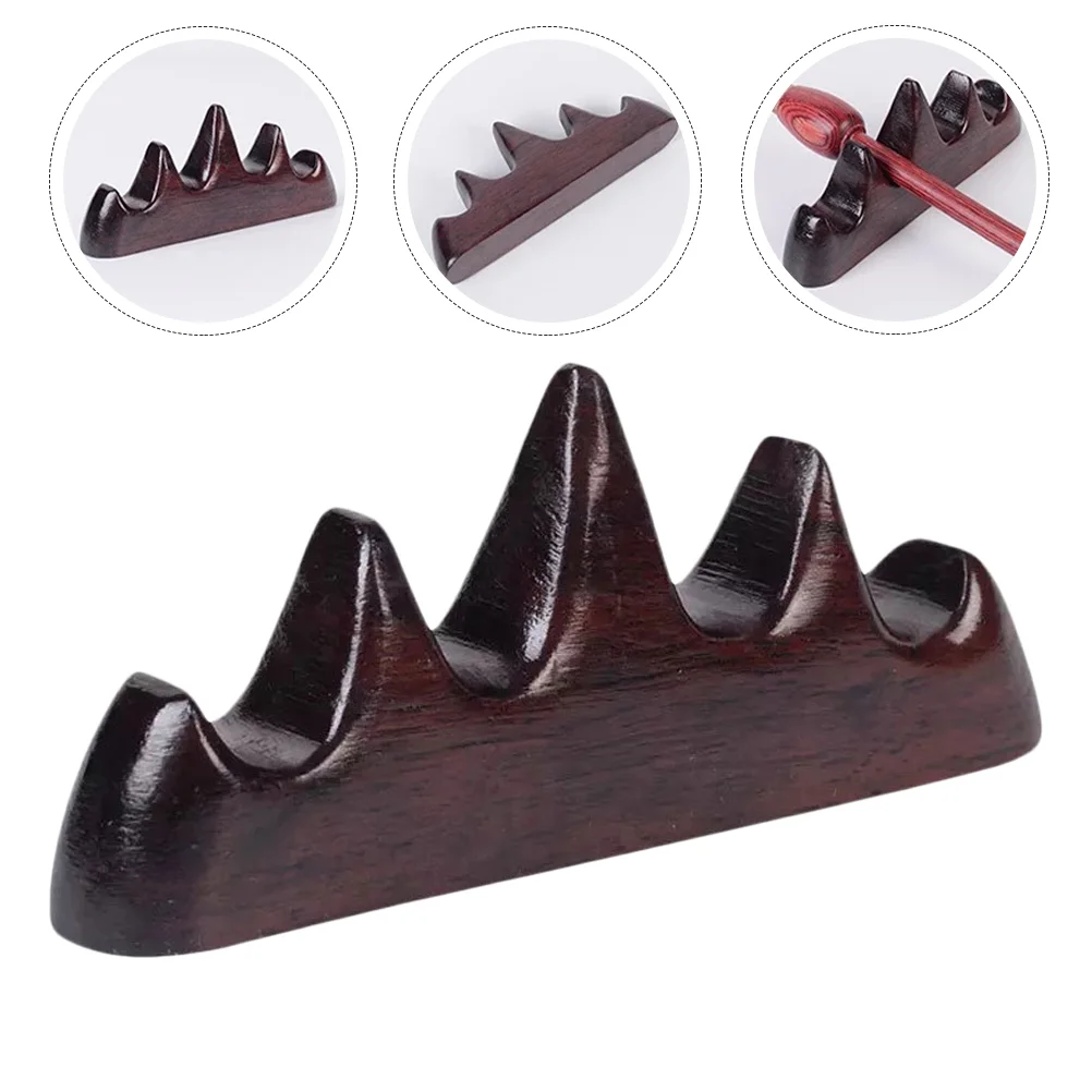 Calligraphy Brush Pen Holder, Brush Holder Rest Writing Brush Holder Wood Pen Rack Calligraphy Painting Brush Rack brush holder pen hanging 12 hangers solid wood writing penholder traditional writing brush hanger practical study brush pen rack