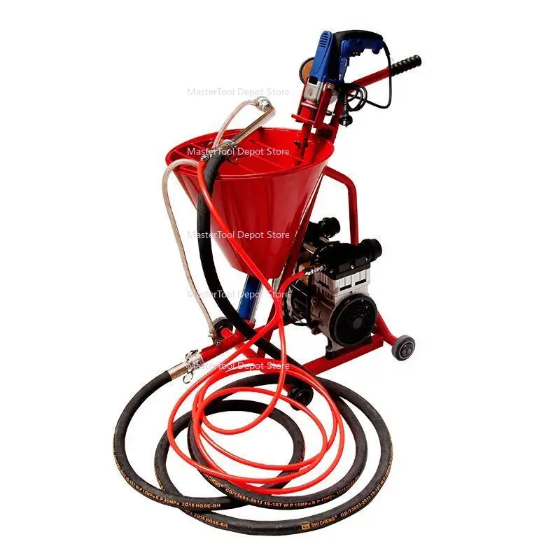Putty Electric High Pressure Spraying Machine Grouting Machine Cement Waterproof Mending Leakage Paint Plaster Putty Sprayer