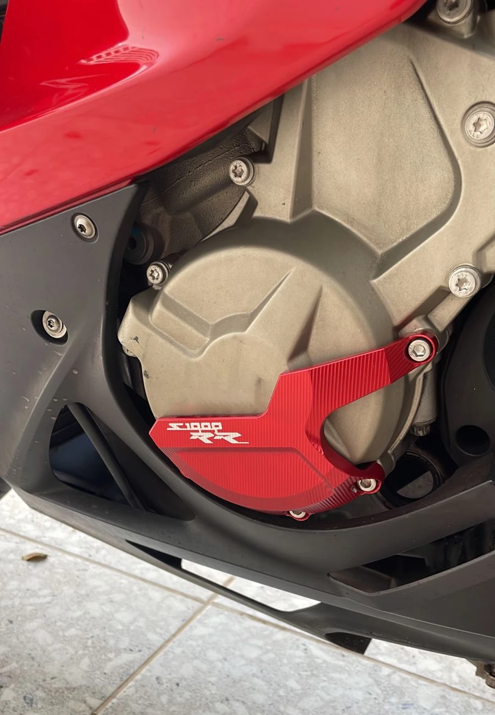 For BMW S1000RR HP4 S1000R S 1000 RR S1000 R S1000XR 2009-Motorcycle Engine Stator Guard Cover Protector Side Case Slider