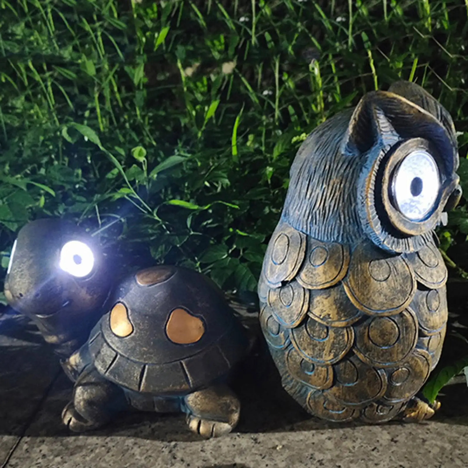 Animal Solar Powered Light Garden Waterproof Led Lamp Lawn Statue Full Color, Smooth Surface, Liven Up Your Garden-1