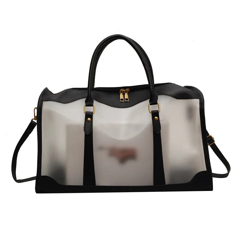 2024 New Capacity Transparent Women Trendy Women's Fashion One Shoulder Handbag Summer Crossbody Travel Women Travel Bags Bag