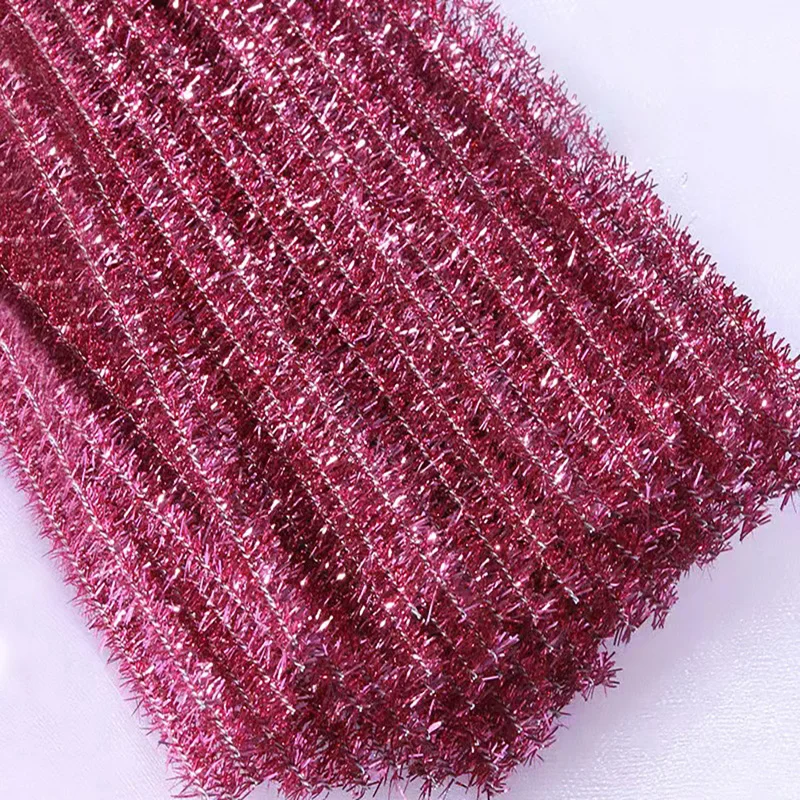 Sparkling Chenille Stem Craft Sticks - Assorted Pack for Creative DIY Projects