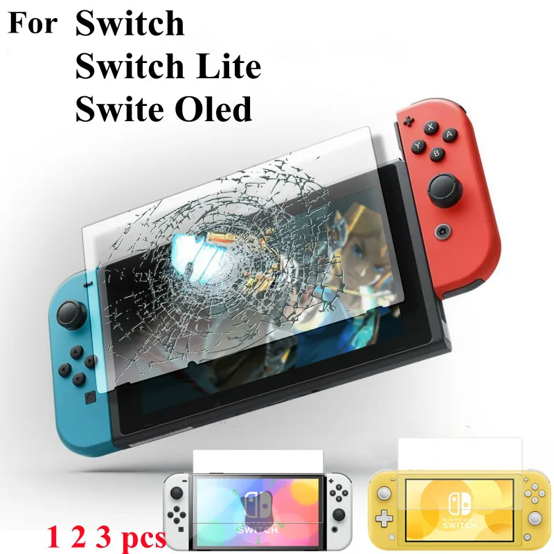 For Nintendo Switch Lite Oled Screen Protectos Antiscratch Protective