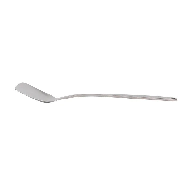 Keith Pure Titanium Household Outdoor Spatula Long Handle Thickened Integrated Molding Lightweight Titanium Spatula Kitchen