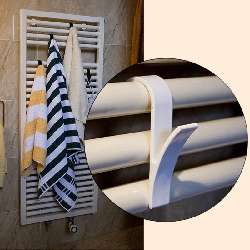4pcs-Hanger-For-Heated-Towel-Radiator-Rail-Clothes-Hanger-Bath-Hook ...