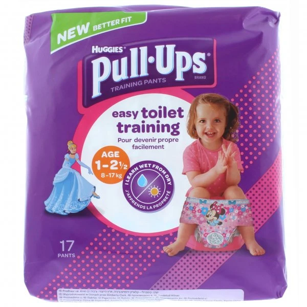 diaper learning Princess 1-2,5 years-17pcs