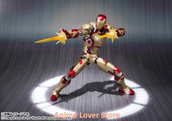 SHFiguarts アイアンマン MK-42 S.H. Figuarts Iron Man Mark 42 XLII MK-42 Iron Man 3 (US