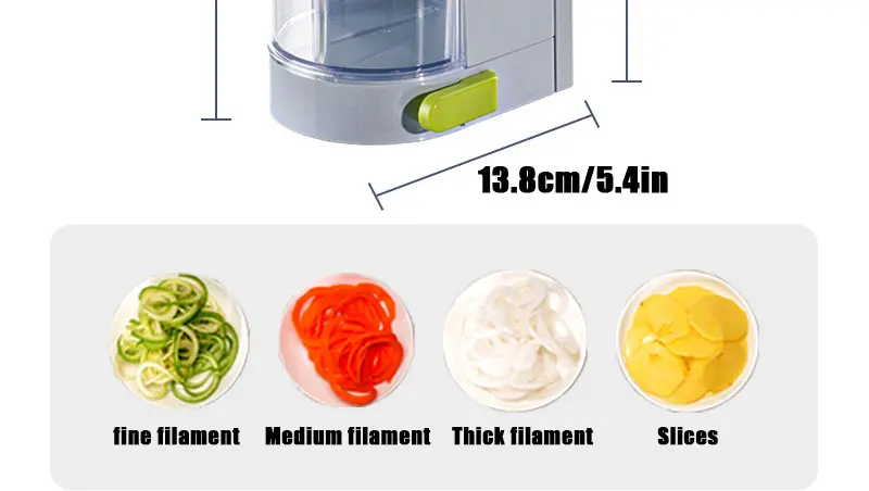 Professional Stainless Steel Spiralizer