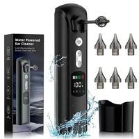 New Arrivals Waterproof 3 Modes Ear Wax Removal Kit 2000mAh Battery Capacity LCD Electric Ear Cleaner with 250ml Water Tank 1