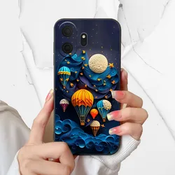 Matte Soft Silicone Anti - drop Cover with Cool Patterns - TCL T807W (SWA322)
