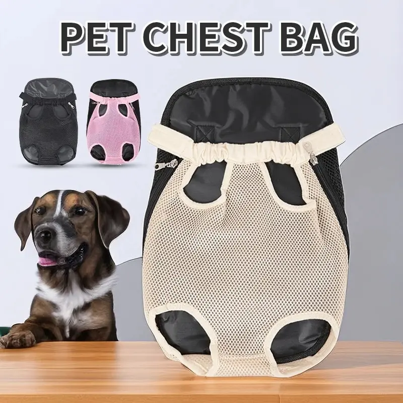 Pet Carrier Backpack 1PC Adjustable Cat Chest for Outdoor Hiking Camping