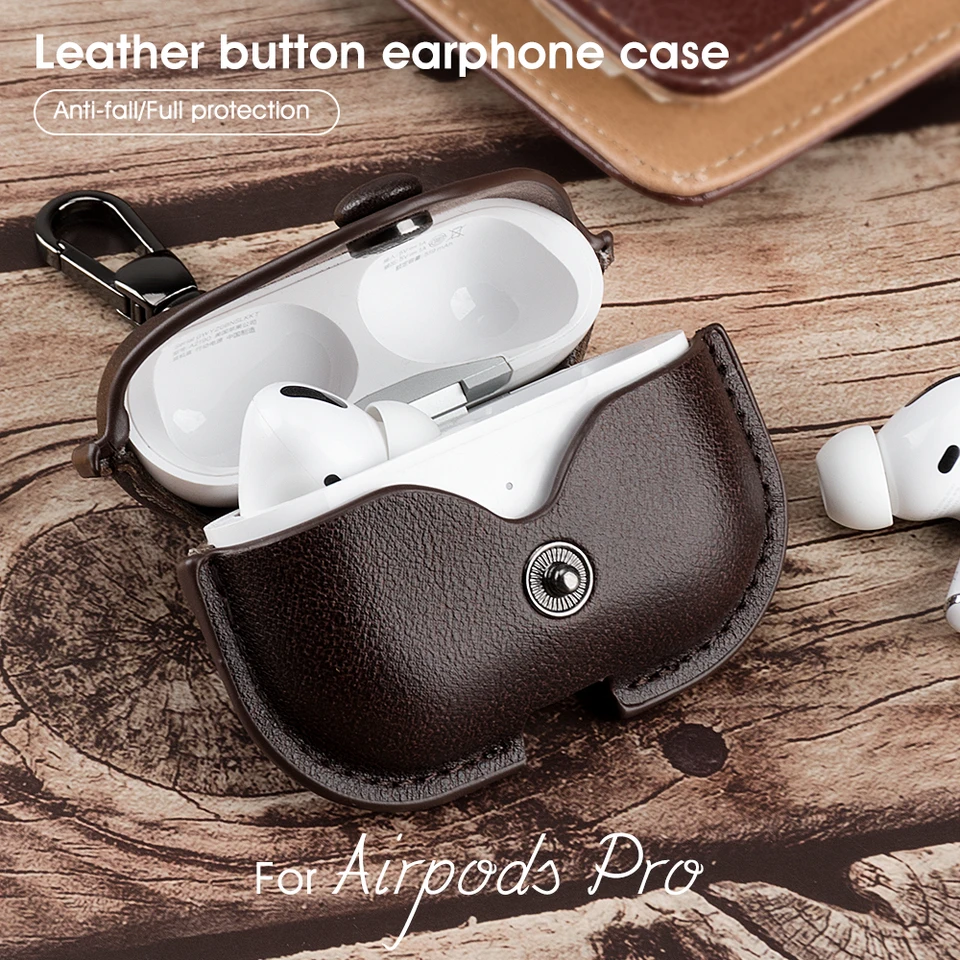 AF413-Pattern Design Pu Leather Case for AirPods Pro 2nd/1st