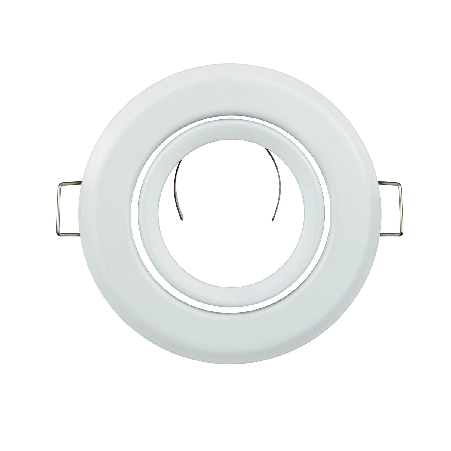 Modern Golden Metal Frame Trim Kits Recessed Ceiling Lights Gu10 Fitting Round MR16 GU10 Led Spotlight Bulb Holder Frame