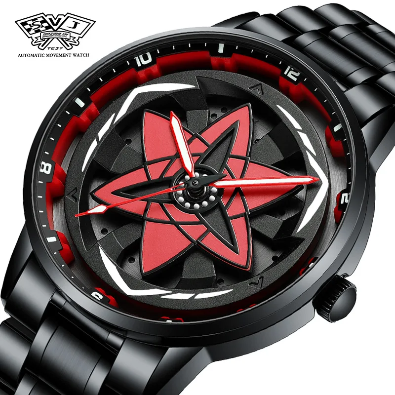 original-3d-official-rim-sha-rinn-gann-watch-spinnning-wholesale-cartoon-characters-watches-quartz-waterproof-watch-360-rotate